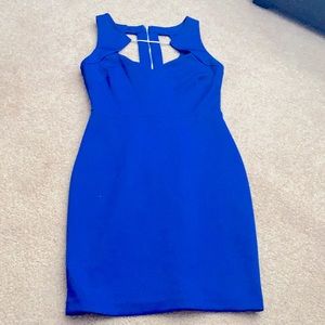 Blue Dress w/ Silver Detail